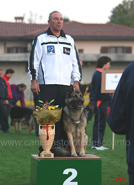 180.jpg - Loris Paruzzolo con Bleck della Zattera (serissimo)
