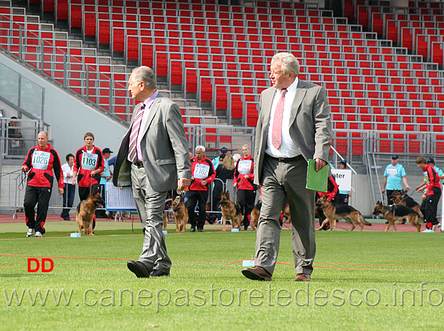 meyer-e-bosl.jpg - Reinhard Meyer e Erich Bosl osservano il gruppo di Odin