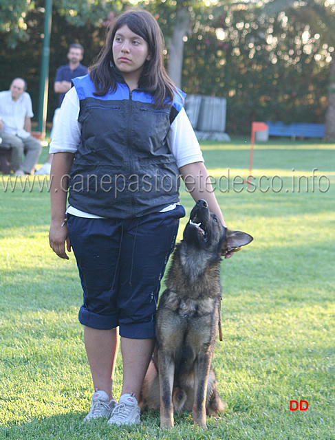 022.jpg - Silvia Lucchese con Bleck 2 classificati (B 84, C 80 tot. 164 punti)