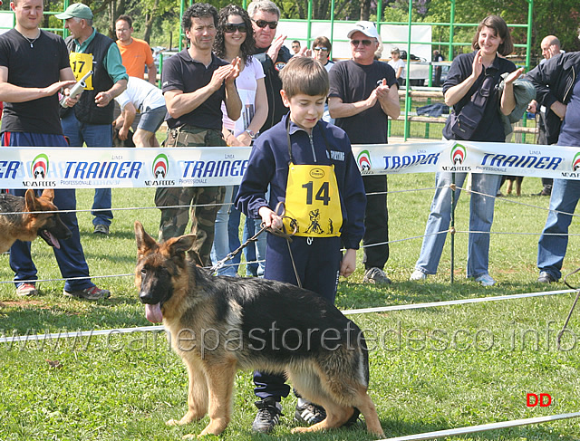 153.jpg - Soci juniores in campo: Marco Cutecchia con Eiko del Signore degli Anelli